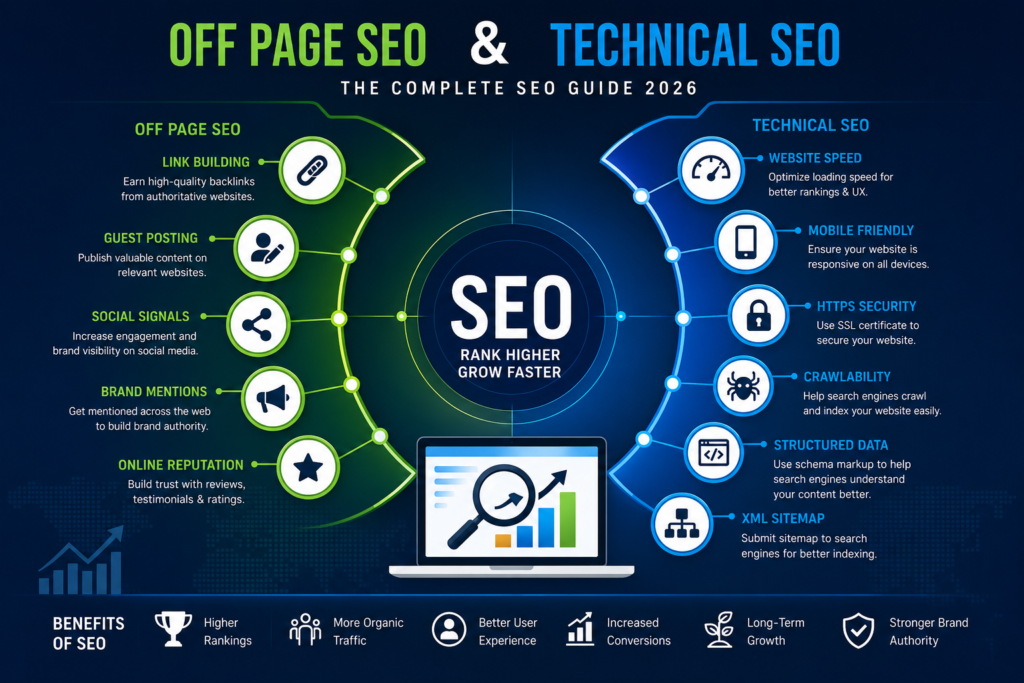 Off Page SEO and Technical SEO